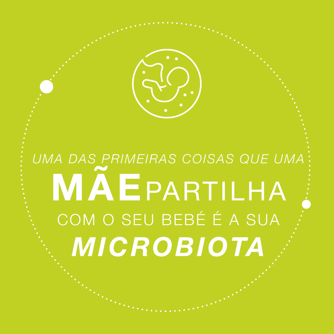 Sabia que os bebés adquirem sua microbiota intestinal durante o parto?