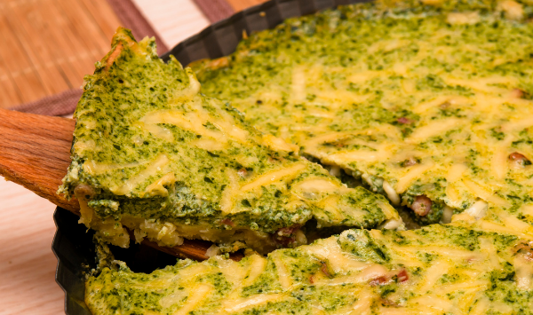 quiche spinach