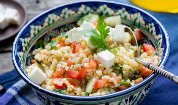 couscous salad feta